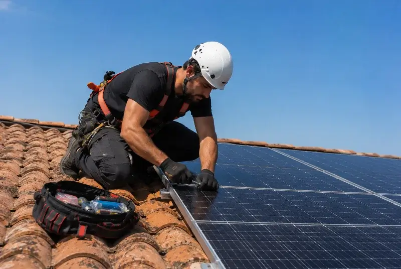 Maintenance et monitoring de panneaux solaires à Saint-Selve