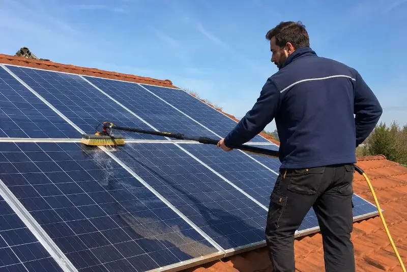 Nettoyage et entretien de panneaux solaires à Saint-Selve
